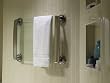 Thermique 24" Wall Mounted Heated Glass Towel Warmer - Polished Nickel