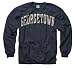 Georgetown Hoyas Navy Arch Crewneck Sweatshirt