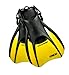 U.S. Divers Adult Trek Travel Fin (Yellow, Medium)