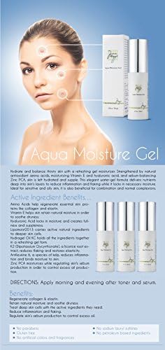 Aqua Moisture Gel with Hyaluronic Acid, Amino Acids, and Vitamin E