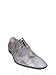 Carlos Ventura Men's Italian dasignerShoe 1630 Light Grey Snake faux