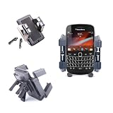 DURAGADGET Air Vent Mount And Car Charger Kit For BlackBerry Bold Touch 9900