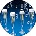 200 WEDDING CHAMPAGNE GLASS BUBBLES