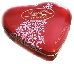 Lindt Lindor Valentine Heart Tin, 7.2oz (204g)