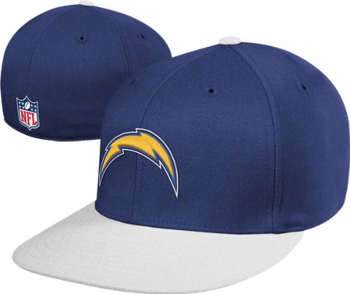 San Diego Chargers 2010 Two Tone Sideline Fitted Reebok Hat / Cap