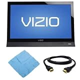 Vizio 19 Inch Razor LED LCD HDTV 60HZ Model M190VA Plus Accessory Bundle