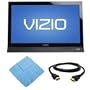 Vizio 19 Inch Razor LED LCD HDTV 60HZ Model M190VA Plus Accessory Bundle