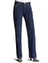 Wrangler Women's 20x Tulsa Low Rise Slim Fit Straight Leg Jean, Dark Stone Denim, 7 x 30L
