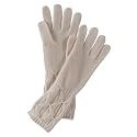Merona&reg; Cashmere Cable Knit Gloves - White