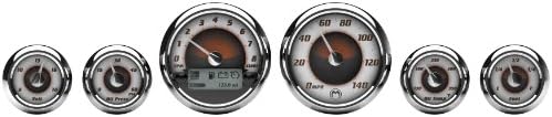 Medallion Premium Bagger Sundown Gauges for 2004-2013 FLH, FLT models - One Size
