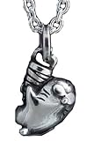 グレン×花唐草コラボ第二弾 ブータ&ドリルペンダント(チェーン50cm)