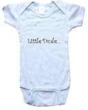 LITTLE DUDE #2 - BigBoyMusic Baby Designs - White, Blue or Pink Onesie / Baby T-shirt