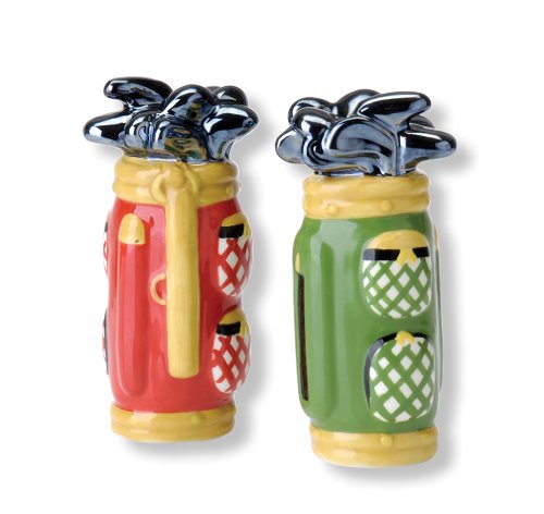 Clay Art Golf Bag and Pepper
