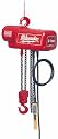Milwaukee 9572 2 Ton Rated Load, 15 Ft. Lift Height Electric Chain Hoist