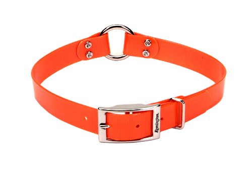 Remington Orange 1-Inch by 24-Inch Waterproof Dog Collar