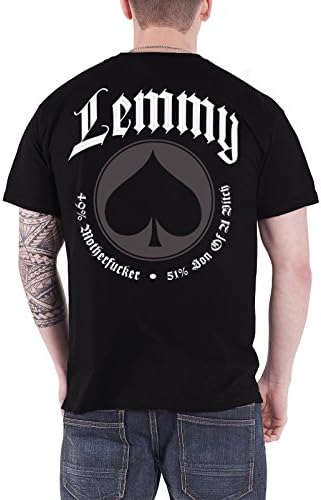 Lemmy RIP Photo born to lose motorhead new Official Mens Black T Shirt all sizes