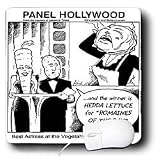 Londons Times Funny Panel Hollywood Cartoons - Veggie Academy Awards Romaines Of The Day - Mouse Pads