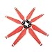 sea jump Accessories 4PCS Propeller Foldable Pro- Propeller 8330F- Propeller in Red Quick Release Folding Propeller Accessories for DJI Mavic