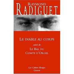 Le diable au corps suivi de Le bal du comte d'Orgel