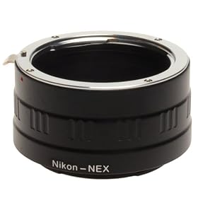 dlc Sony NEX Digital Camera to Nikon Lens Mount Adapter