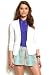 Armani Exchange Womens Sheer Back Blazer