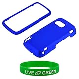 Dark Blue Rubberized Hard Case for Nokia XpressMusic 5800 Phone