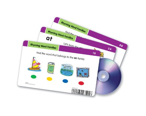 Learning Resources Radius CD Card Set Rhyming Word Families