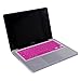 HDE Ultra Thin Silicone Rubber Keyboard Skin Cover for MacBook Pro Non Retina 13/15/17 (Hot Pink)