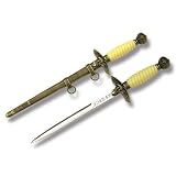 WWII German Dagger Replica with Ivory Composition Handle