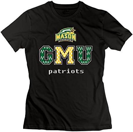 NORAL George Mason University Women's Crewneck T-shirt Black Size M