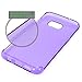 S7 Edge Case, LK Ultra [Slim Thin] Scratch Resistant TPU Gel Rubber Soft Skin Silicone Protective Case Cover for Samsung Galaxy S7 Edge (Purple)