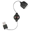 Axim x5 Dell 2.0 USB Retractable Cable Sync + Charge 2 in 1 Features