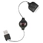 Axim x5 Dell 2.0 USB Retractable Cable Sync + Charge 2 in 1 Features