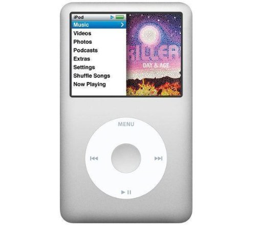 APPLE iPod classic 160 GB in silver - NEW + iSELECT Case - black