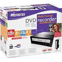 Memorex 18X DVD Multi Dl Ext Drive