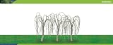 Hornby R8942 00 Gauge Skale Scenics Weeping Willow 100mm Pk 3 Tree Armatures