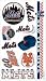 Set of 6 Sheets of New York Mets Temporary Tattoos