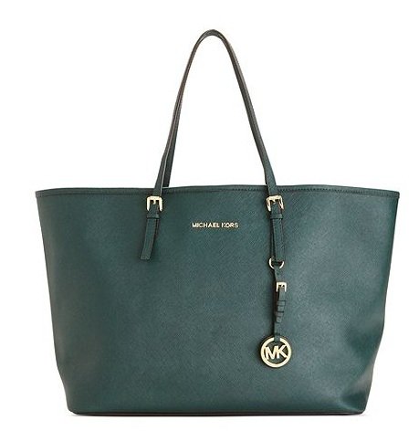 Michael Michael Kors Jet Set Travel Tote Hunter Green