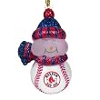 Boston Red Sox 3" All-Star Light Up Snowmen - MLB Baseball