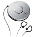 Sony Portable Skip-Free CD Player Walkman with Clip Style Earbud Headphones, LCD Display, Digital Mega Bass Sound, Automatic Volume Limiter System & CD-R/RW Playback - Silver