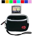 Neoprene GPS Carrying Case for Garmin Nuvi 255w 850 780 265wt Garmin Nuvi 755 765t 885 4.3 Inch GPS + Screen Protector (Many Colors Available)