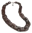 Paper Chain Necklace in Bark