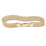 18k Gold over Sterling Silver Mesh Bracelet 7-1 4