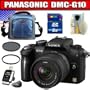 Panasonic Lumix DMC-G10 12.1 MP Live MOS Interchangeable Lens Camera with 14-42mm Lumix G Vario f/3.5-5.6 MEGA OIS Lens Package 1