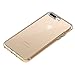 JETech Case for iPhone 8 Plus and iPhone 7 Plus 5.5-Inch, Non-Yellowing Shockproof Phone Bumper Cover, Anti-Scratch Clear Back (Gold)