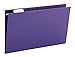 Smead Hanging File Folder with Tab, 1/5-Cut Adjustable Tab, Legal Size, Purple, 25 per Box (64172)