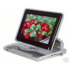 11.3" Multi Region Portable DVD Player With DVB-T Digital Freeview TV & Recorder Plus Analog TV, 300 Games, Rechargable Battery With Car Charger & Car Kit All In One