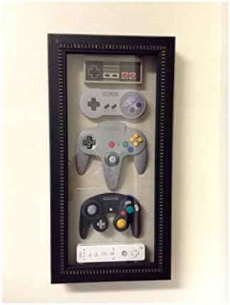 Nintendo History Decor Shadow Box Framed