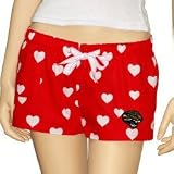 Jacksonville Jaguars Ladies Red Amour Pajama Shorts