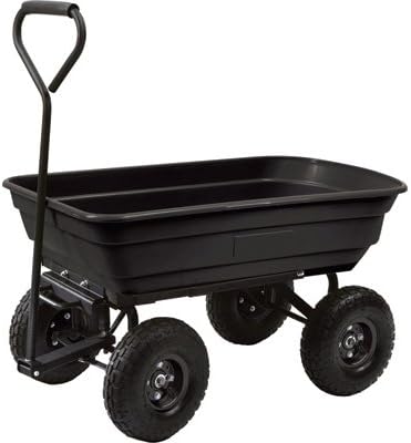 Northern Tool + Equipment Poly Dump Cart - 38in.L x 20in.W, 600-Lb. Capacity